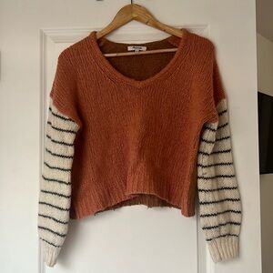 Madewell color block sweater